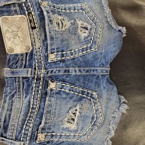 Miss me shorts size 25